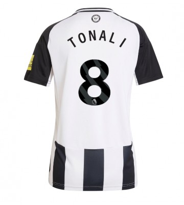 Newcastle United Sandro Tonali #8 Replika Hjemmebanetrøje Dame 2024-25 Kortærmet